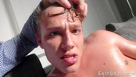 Sweaty Orgasm ~ Andrew Green's Intense Release - Eastboys