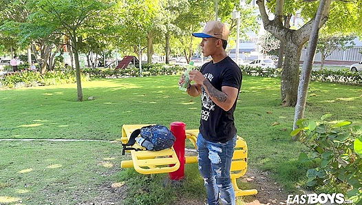 Cris Vega Reaps a Smooth Handjob Reward - Eastboys