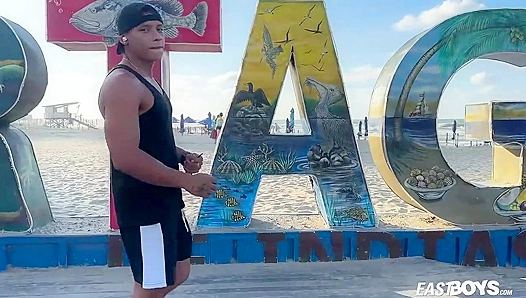 Eastboys ~ Damond Brown Flexes His Perfect Muscles For You