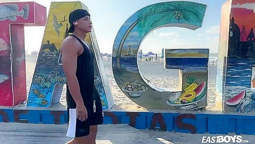 Eastboys ~ Damond Brown Flexes His Perfect Muscles For You