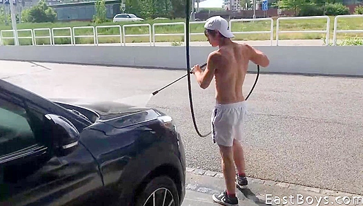 Daniel Donovan's Steamy Countryside Masturbation - Eastboys Style