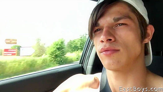 Daniel Donovan's Steamy Countryside Masturbation - Eastboys Style