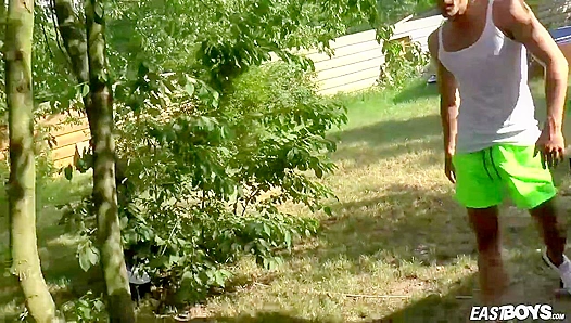 Hard Strokes for Will Banks ~ Eastboys' Intense Cock Play