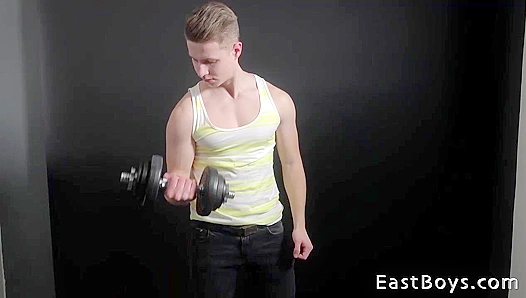 Buff Felix Harvard Cums Hard Post-Workout - Eastboys