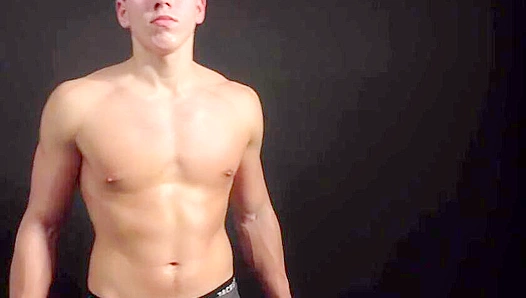 Muscle Men Alan Caine & Ronan Keane Flex for Hot Eastboys Action