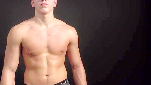 Muscle Men Alan Caine & Ronan Keane Flex for Hot Eastboys Action