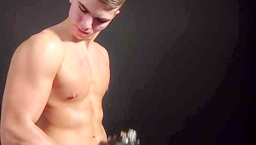 Muscle Men Alan Caine & Ronan Keane Flex for Hot Eastboys Action