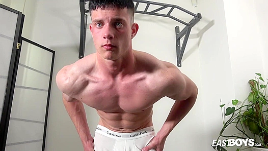 Muscular Bruce Paul Flexes His Stunning Body for Eastboys' Camera