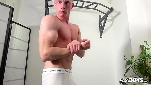 Muscular Bruce Paul Flexes His Stunning Body for Eastboys' Camera