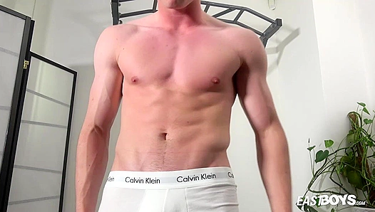 Muscular Bruce Paul Flexes His Stunning Body for Eastboys' Camera