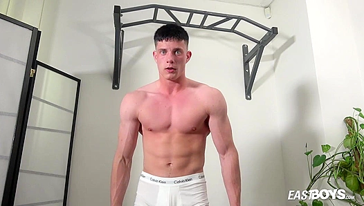 Muscular Bruce Paul Flexes His Stunning Body for Eastboys' Camera