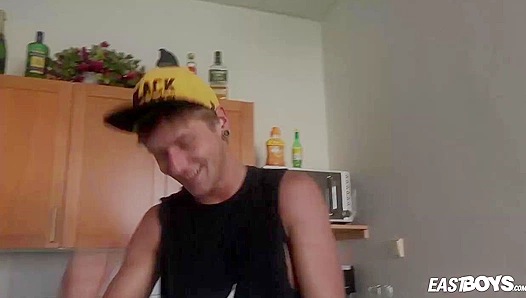 Oily Hottie Rick Palmer Ready to Bust a Nut - EastBoys