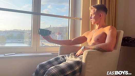 Ripped Tommy Gold Seduces Strangers in Prague - Eastboys' Hottest Encounter
