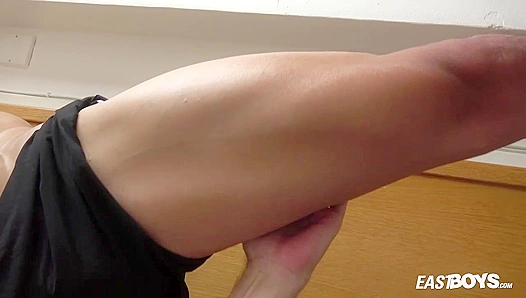 Ripped Breno Gomes Eye-Fucks the Camera Hard - Eastboys