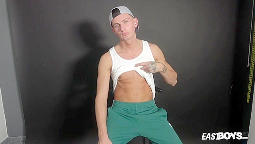Morgan Bowen Throbs & Cums at Intense Eastboys Casting
