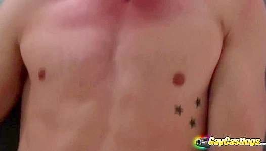 Newcomer Gets Passionate Lovin' from Experienced Brunette at Casting Call - Gay XXX