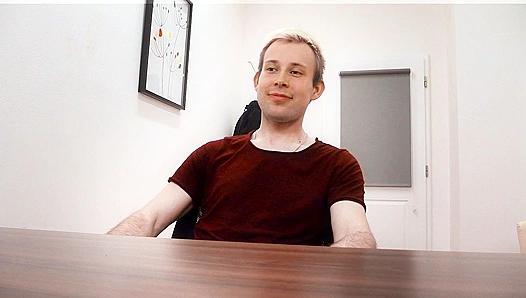 Filthy Czech Twink Cums Hard at Dirty Scout Casting