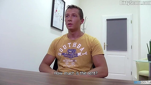 Ripped Stud Masturbates His Rock-Hard Cock in a Filthy Audition Tape