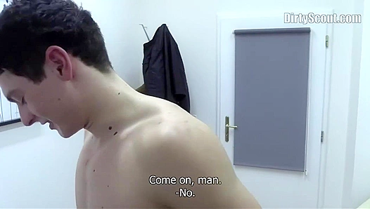 Horny Guy Blows Load in Dirty Casting Video - Scout Seduction