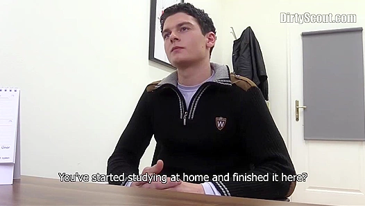 Horny Guy Blows Load in Dirty Casting Video - Scout Seduction