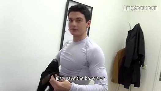 Horny Guy Blows Load in Dirty Casting Video - Scout Seduction