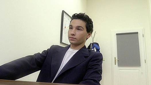 Young Stud Gets Loaded During Sexy Casting Call - Dirty Scout