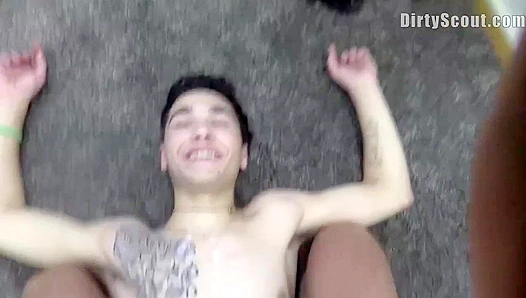 Young Stud Gets Loaded During Sexy Casting Call - Dirty Scout