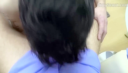 Young Stud Gets Loaded During Sexy Casting Call - Dirty Scout