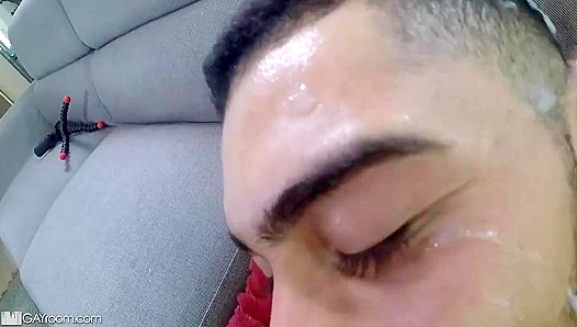 New Latino Stud Angel Duran Begging for Hot Cum - Gay XXX