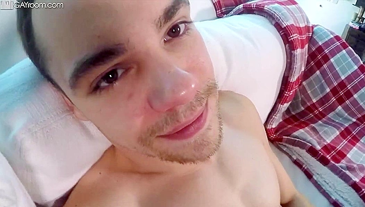 Jude Michaels Masturbates Before a Hard Butt-Blasting - Gay XXX