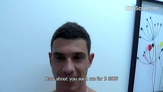 New Amateur Stud Gets Raw Anal and Facial - Dirty Scout Initiation