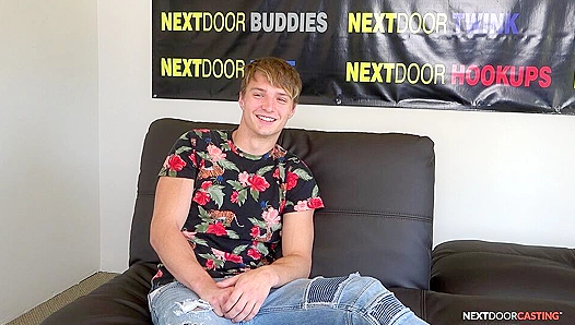Ryan Rodrigues Next Door ~ Fresh Face Jerks His Hard Dick