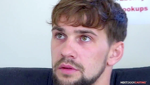 Lanky Jerold Benton Strokes His Massive Cock - Neighborhood Auditions