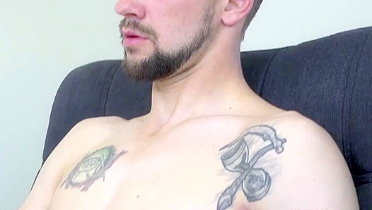 Lanky Jerold Benton Strokes His Massive Cock - Neighborhood Auditions