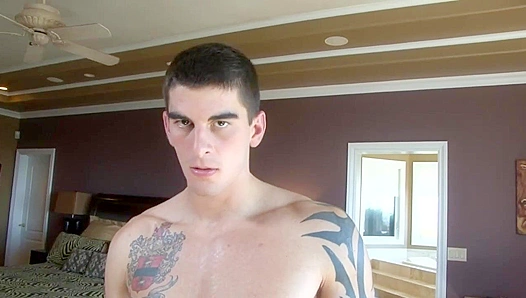 Tyler Torro's Inked-Up Fleshlight Frenzy ~ Next-Door Stud Takes On Silicone