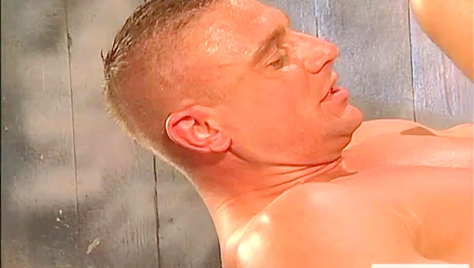 Malik Sharif and Kent North ~ Size Showdown in the Hot House