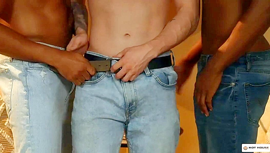 Tony Genius Slays in Wild Group Fuck with Multiple Facials - Hot House Action