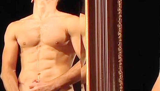 Nickolay Petrov Seduces His Mirror Image ~ Steamy Solo Session at Home