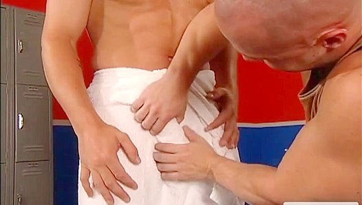 Locker Room Lust ~ Ty LeBeouf & Kevin Armstrong Fuck Hard at Hot House