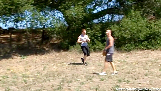 Nextdoor Buddies ~ Paul, Sam, and Jamie's Foursome Fun