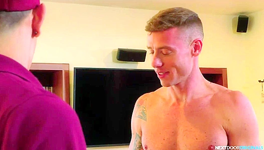 Justin Matthews Fucks Cody Seiya's Hot Ass from Behind - Nextdoor Originals