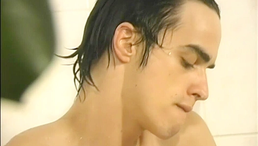 Adam Dvorak Strokes His Wet Dick to Perfection - Gay XXX