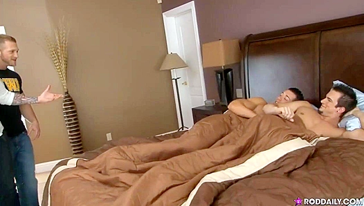 Orgy Extravaganza ~ Rod Daily & Phenix Saint Team Up for Non-Stop Cockfest!