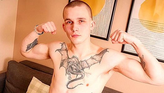 Alex Beats Strokes That Juicy Cock Big Time!