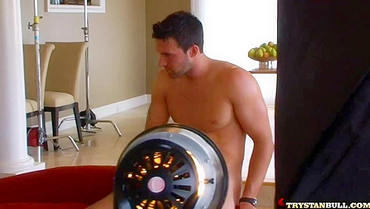 On Set Heat ~ Trystan Bull's BTS Porn Sizzles