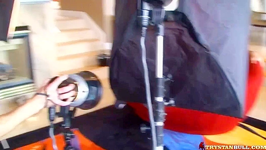 On Set Heat ~ Trystan Bull's BTS Porn Sizzles