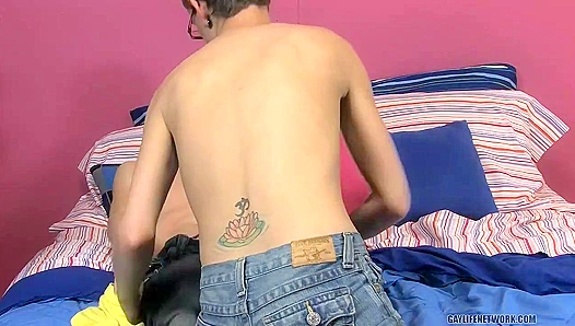 Colby London & Dustin Reeves ~ Twink Ass Domination Delight