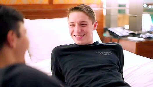 Alex Riley & Jacob Hansen Explore Threesome Fantasies - Helix Studios