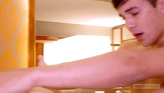 Alex Riley & Jacob Hansen Explore Threesome Fantasies - Helix Studios