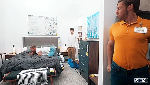 Dom King & Sumner Blayne ~ Quick Hard cocksucking Session